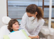 mom choosing a pediatric dental office